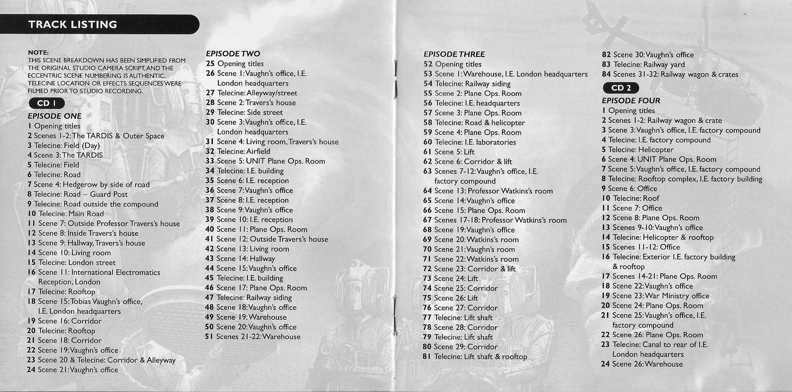 Middle of cover of ISBN 0-563-52327-1